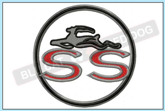 Chevy-impala-ss-logo-embroidery-design-blucatreddog.is