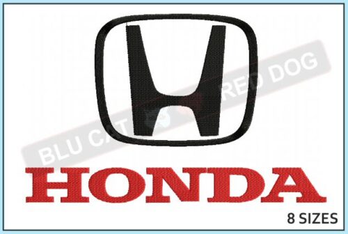 honda-embroidery-logo-blucatreddog.is
