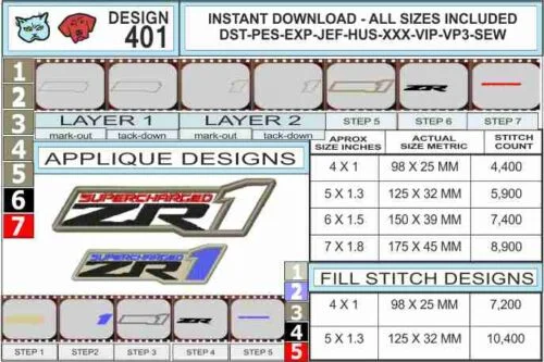 corvette-zr1-embroidery-logo-infochart