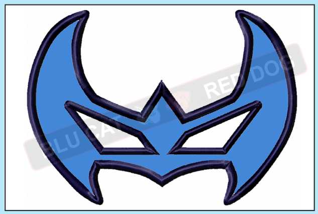 Nightwing-embroidery-mask-design-BLUCATREDDOG.IS