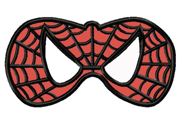 Spiderman-Mask-In-the-Hoop-Applique-Embroidery-Design