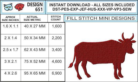 bull-silhouette-embroidery-design-infochart