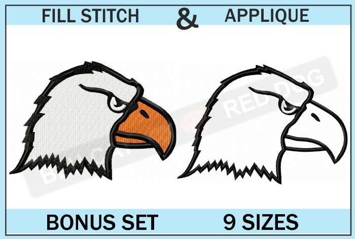 eagle-head-embroidery-logo-set-blucatreddog.is