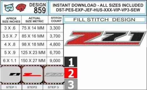 chevy-truck-z71-logo-embroidery-design-infochart