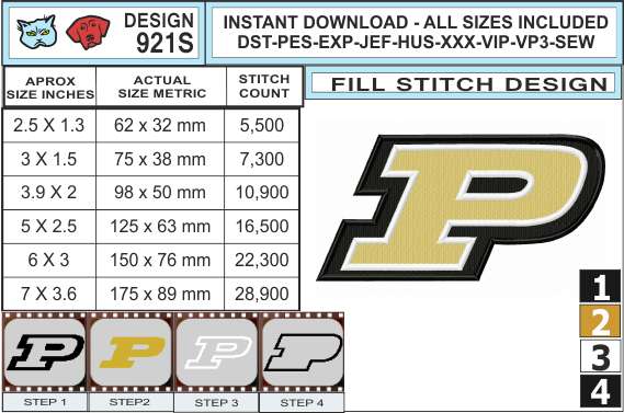 Purdue-University-embroidery-design-infochart