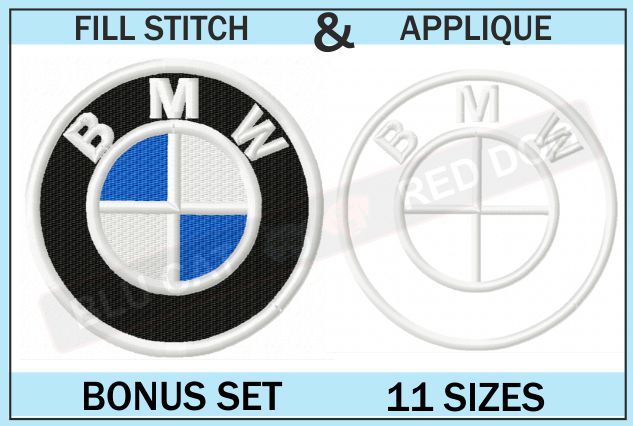 BMW-embroidery-logo-set-blucatreddog.is