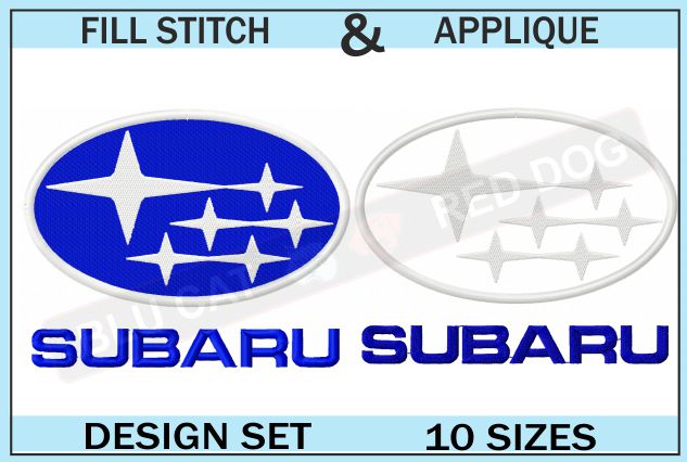 subaru-embroidery-logo-set-blucatreddog.is