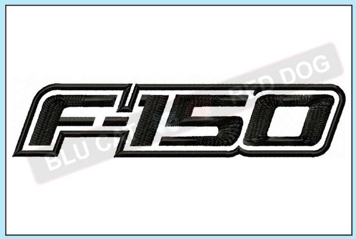 Ford-F150-embroidery-logo-blucatreddog.is