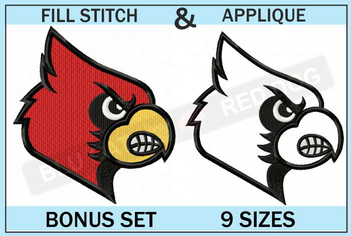 louisville-cardinals-embroidery-logo-set-blucatreddog.is
