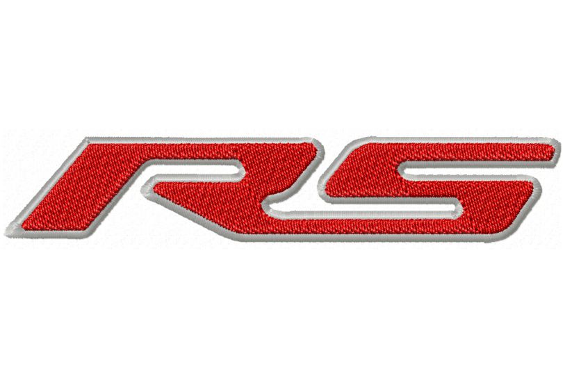 Camaro RS Embroidery Logo ⋆ 5 sizes - 9 formats - Blu Cat ...