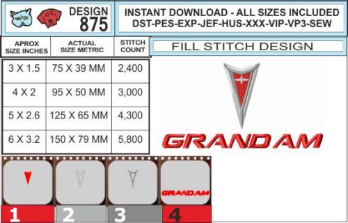 pontiac-grand-am-logo-embroidery-design-infochart