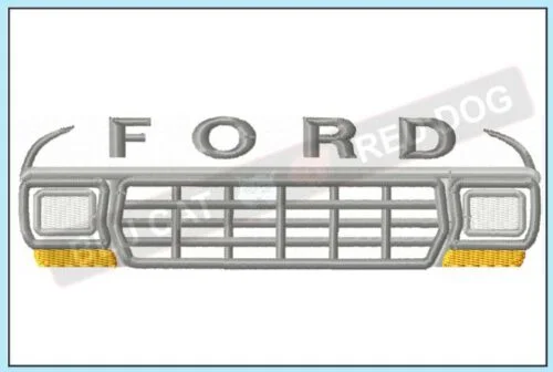 Ford-F150-embroidery-design-blucatreddog.is