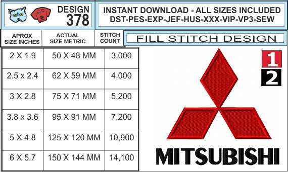 mitsubishi-embroidery-logo-infochart