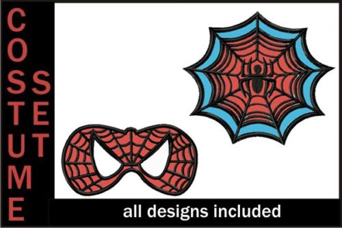 Spiderman-Applique-Embroidery-Design-Costume-Set-1