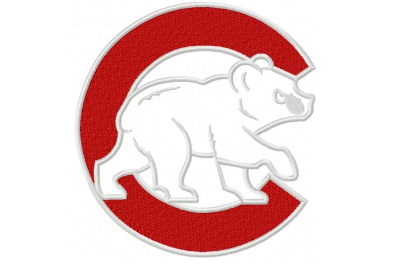 Chicago-cubs-satin-outline-embroidery-design