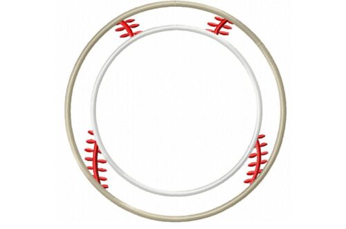 Baseball-applique-frame-embroidery-design