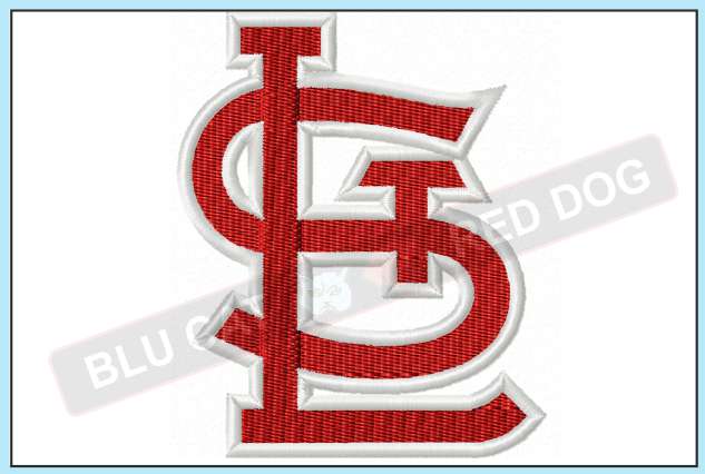 STL-cardinals-embroidery-logo-blucatreddog.is
