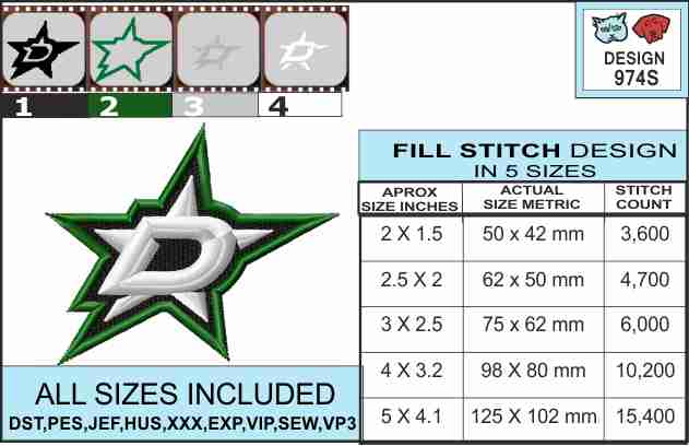 Dallas-Stars-embroidery-design-infochart