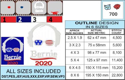 Bernie-2020-embroidery-design-infochart