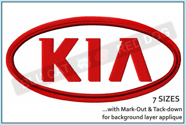 kia-embroidery-logo-blucatreddog.is