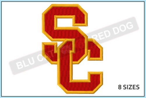 SC-college-logo-embroidery-design-blucatreddog.is