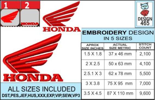 honda-motorcycle-embroidery-logo-infochart