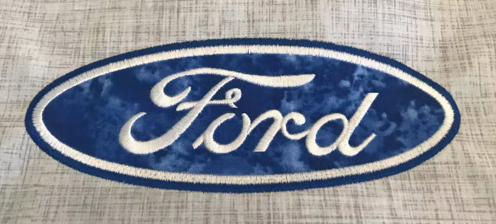 image of ford logo applique embroidered blucatreddog.is
