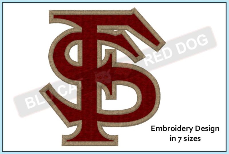 fsu embroidery logo- blucatreddog.is